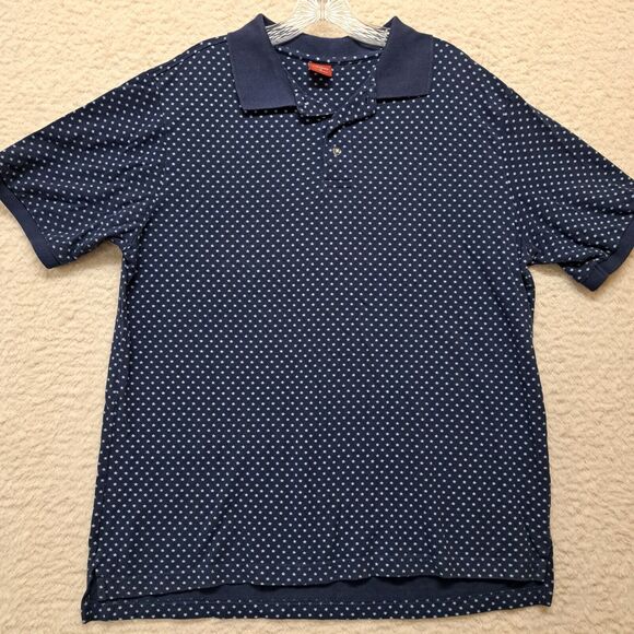 Junction West Other - Mens Junction West Polo Shirt Blue With Stars Size M